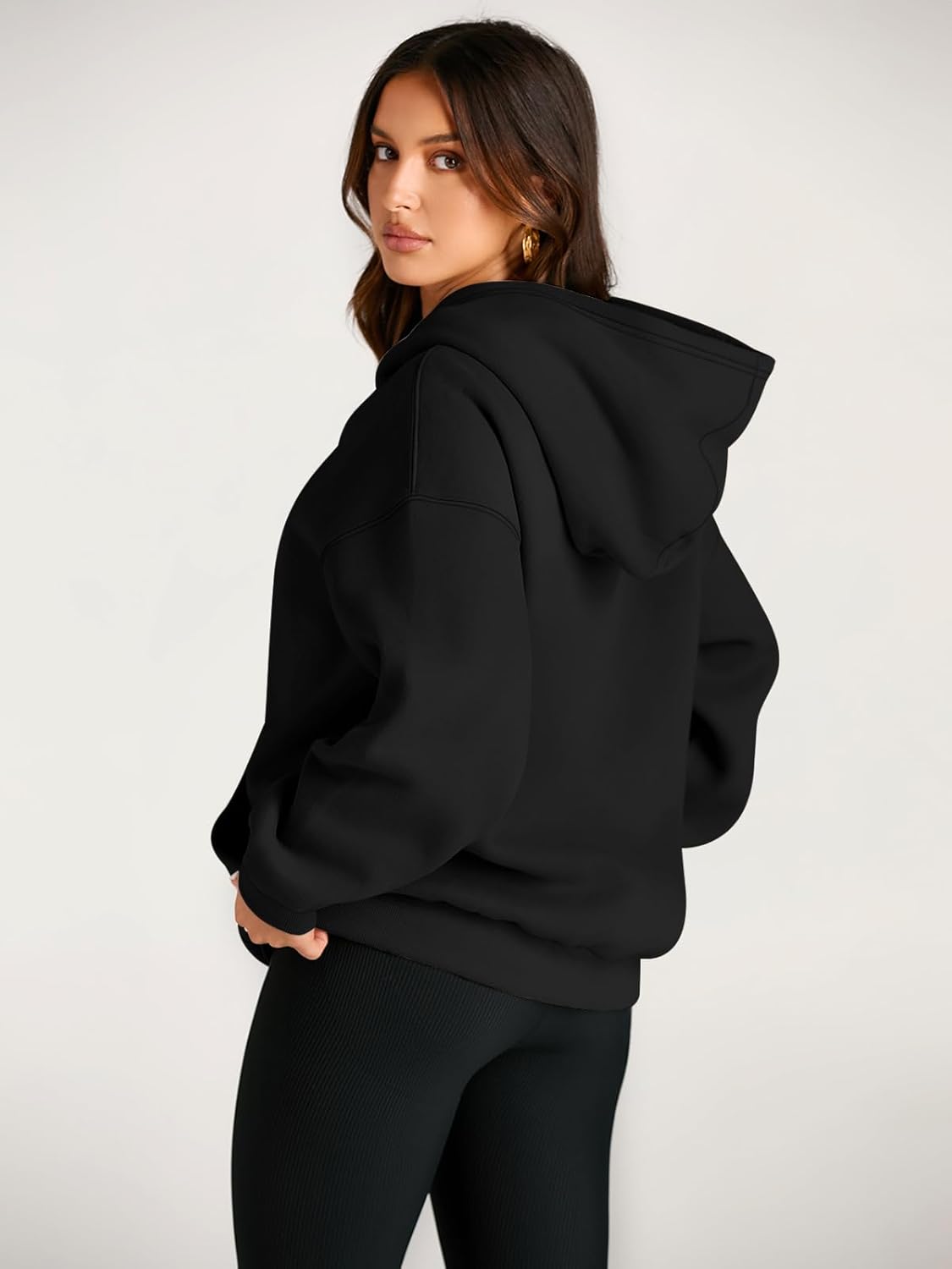 Women's Oversized Hoodie with Pocket - Trendy Fall Nigeria | Ubuy