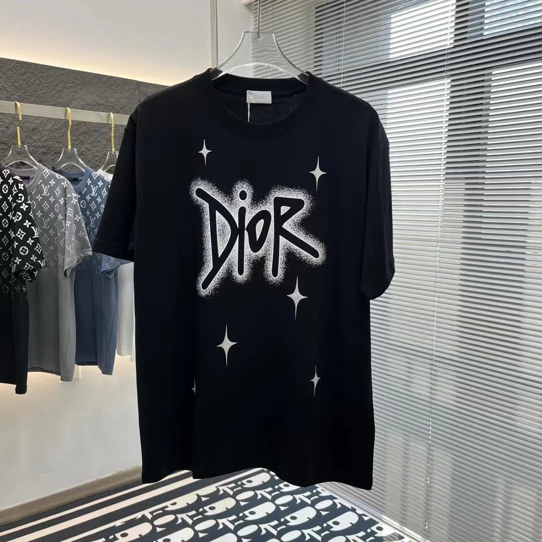 Shirt Dior Male Clothes CHRISTIAN DIOR || Dior T-Shirt And Shawn In Black For Men